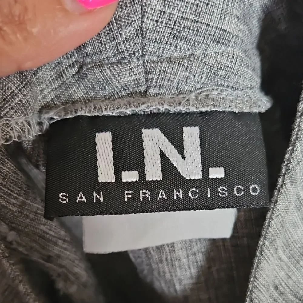 Gray Textured Pants - Picture 2 of 16